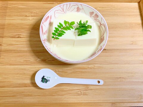 超簡単！お値打ち豆腐が濃厚リッチお豆腐に！